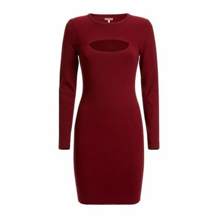 Guess Knitted Kjole Rød, Dame