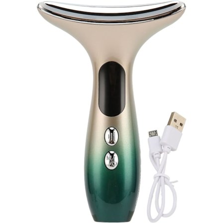 Halsløftende Massager, Mikrostrøm Vibration Reducerer Fine Linjer Hals Hudopstrammende Enhed til Hudpleje Forbedrer Fast og Glat Pasform