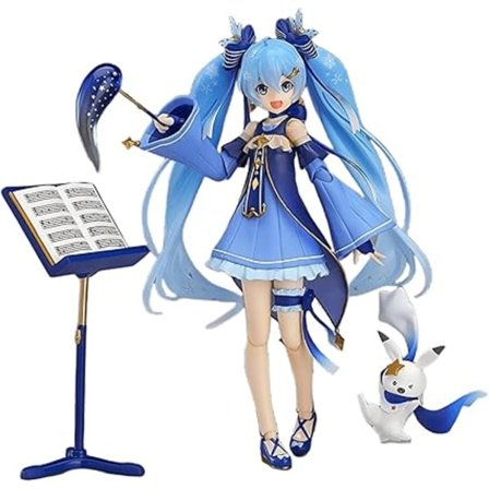 Miku - Anime-figurer med bevægelige og udskiftelige figurer - 14 cm - Samleobjekt