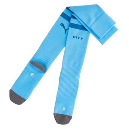 2023-2024 Man City Hjemmesokker (Blå) Blue LB 12-2 UK Foot