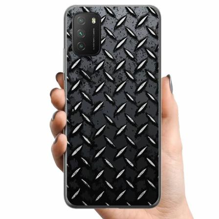 Xiaomi Poco M3 Tpu Mobilskal Metalliskt Mönster