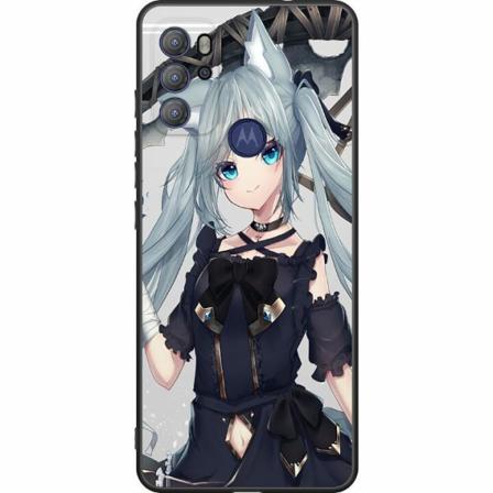Motorola Moto G60s Svart Skal Catgirl