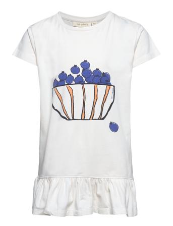 Sgjinny Blueberries Ss Tee Tops T-shirts Short-sleeved White Soft Gallery