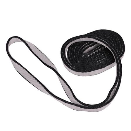 Bjergbestigning Klatring Bærende Flad Bælte Rem Udendørs Sikkerhedsreb (60cm grå)