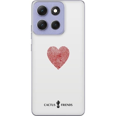 Yhteensopiva Puhelinkuori Motorola Motorola Moto G86 Power Cactus and Friends - Fingerprint Love