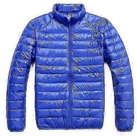 Ultralet Herre Vinterfrakke Varm Dunjakke Herre Ståkrave Blød Du