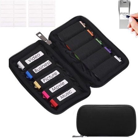 ING USB Flash Drive Taske - Vandtæt - 10-rums Opbevaring