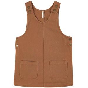 Kids - Rylee + Cru Rust Odette Jumper 6-7 Years - Dresses - 6-7 years - Brown