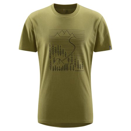 Haglöfs Camp Tee Men Olive Green - XL