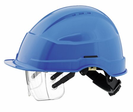 Wenaas 11710488 Vernehjelm med visir Blå, Hodebeskyttelse