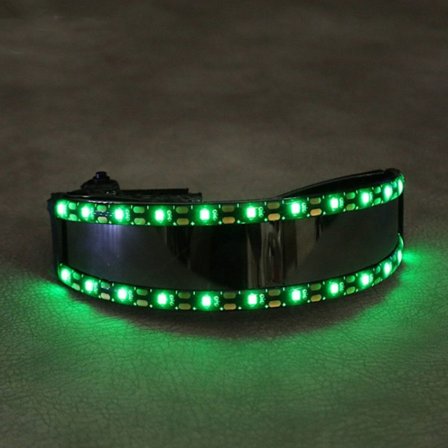 LED-briller Lysende briller GRØNN