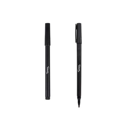 Lyreco Märkpenna rund 1-2mm svart - Lyreco - Kontorsmaterial - Pennor - Märkpennor - Rund spets