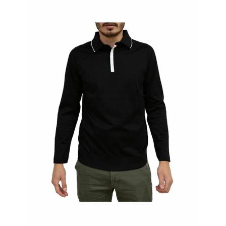 Karl Lagerfeld, Polo Shirts Zwart, Heren, Maat:XL