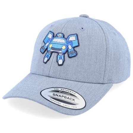 Kiddo Cap - Grå adjustable Keps - Transformed Robot Car Grey Adjustable @ Hatstore
