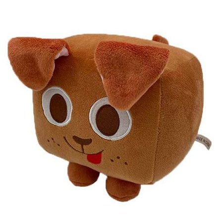 Söt Big Games Katt plyschleksak Mjuk katt husdjursimulator Fyrkantig djurplyschleksak