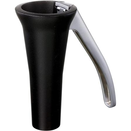 Svart - 1 stk. nøtteknekker i rustfritt stål - Knekker effektivt