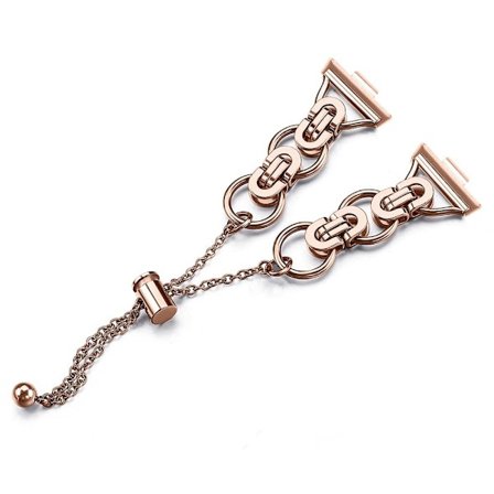 Huawei Watch Fit 3 Ersättningsarmband för smart klocka Justerbart armband i legering - Roséguld