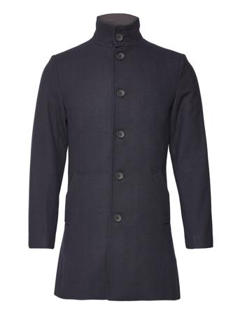 Bs Ontario Slim Fit Coat Navy Bruun & Stengade