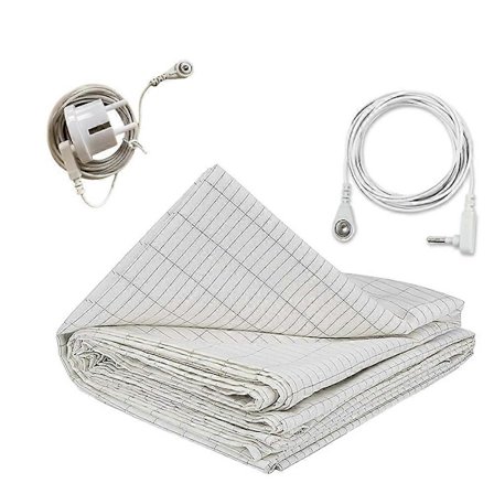 27x52 Tum Jordningslakan Konduktivt Silverfibermaterial EU-KONTAKT