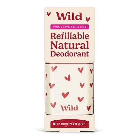 Wild Deo Heart Case Pink Grapefruit & Lime, Parfumer & Dufte, Parfumer & Dufte, Deodorant