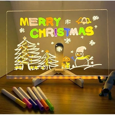 LED-rittaus- ja ilmoitustaulu - Yövalo