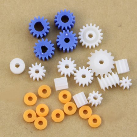 16 Types Shaft Gears Spindel Gears Gear-B 2MM 2.3MM 3MM 3.17MM 4MM Snekkeplast