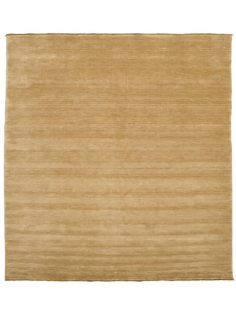 Enfärgad Stor Handloom Fringes Matta - Beige 250X300 Ull, Modern Stil