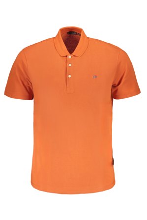 Napapijri Polo Maniche Corte Uomo Arancio