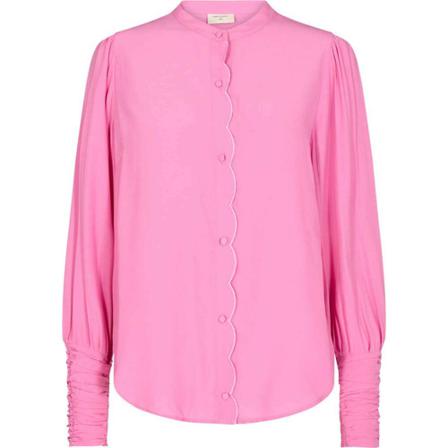 Freequent Sweetly blouse amparo fuchsia pink , Roze , Dames , Maat: M