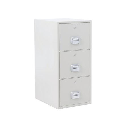 Feuerfester Aktenschrank SHELL, 90 min. Brandschutz, 3 Laden A4, 1130 x 520 x 680 mm