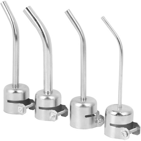 Varmepistol Dysesæt Forlænget Buet Dyse Universal Svejsning Svejsningstilbehør Aluminium Legering til 850 850A 852 852D 852D+ 950 Varmepistol