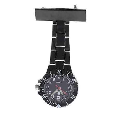 1 stk. Silikon Sykepleier Lommeur Profesjonell Legering Lommeur Bærbar Klokke