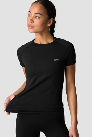 Define Seamless T-shirt Black