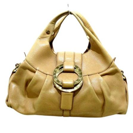 Bvlgari Vintage Pre-owned Håndtaske Gul, Dame Vintage Tasker, Størrelse: ONE Size