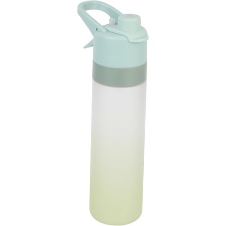 Vattenkopp Misting Vattenflaska Misting Sportflaska Stor Sportflaska Bulk Vattenflaskor Flaska Vatten Barn Läcksäker Vattenflaska 70*265mm Grön