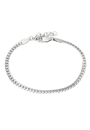 by BILLGREN Seamus | Stålarmband Armband Herr Silver 19 cm