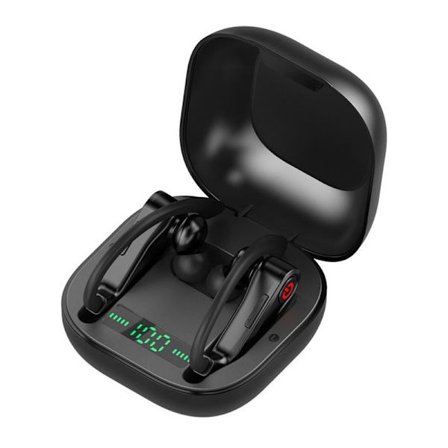 Trådløse øretelefoner, sports Bluetooth 5.0-hovedtelefoner, ørekroglyde