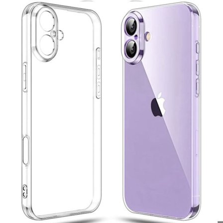 Beskyttelsesskal - BOOLING - til iPhone 17 - Silikone Transparent - Skridsikker - Fleksibel