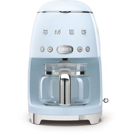 Smeg Retro kaffemaskine, DCF02PBEU - Pastelblå | KitchenOne