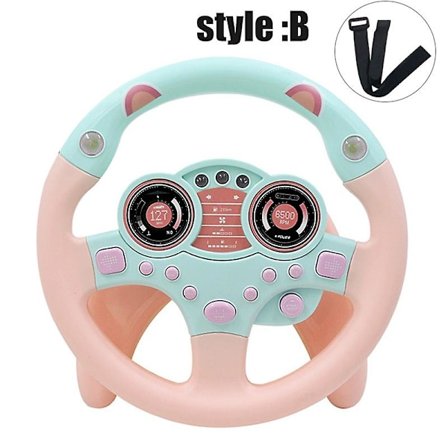 Simuleringsratt med Lys Baby Barn Musikalsk Utviklende Pedagogiske Leker Bursdagsgaver