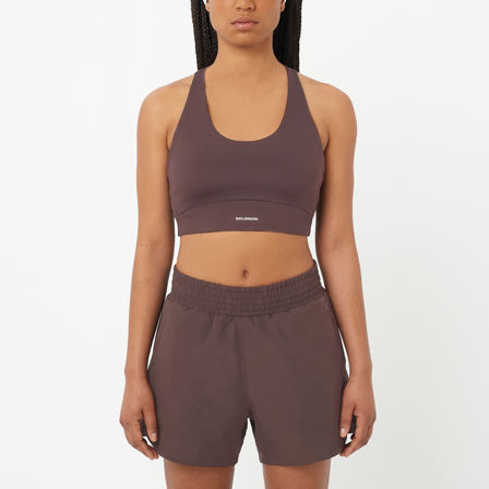 Salomon - Biustonosze sportowe Odzież Shkout Core Bra W - Coffee Bean