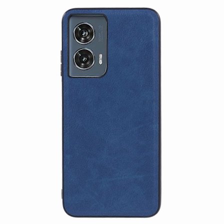 Til Motorola Edge 50 Fusion Cover Retro Læderbelagt PC+TPU Hybrid Telefon Beskyttelsescover LGL