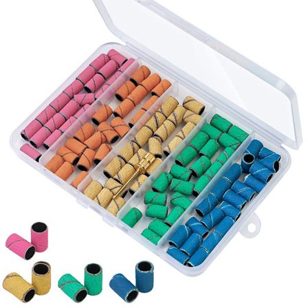 Nail Art Slipband Nailslipning Cap A-100PCS A-100ST