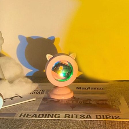 Solnedgångslampa Ljus Atmosfär Led-ljus FÄRGERIG RGB-KAT