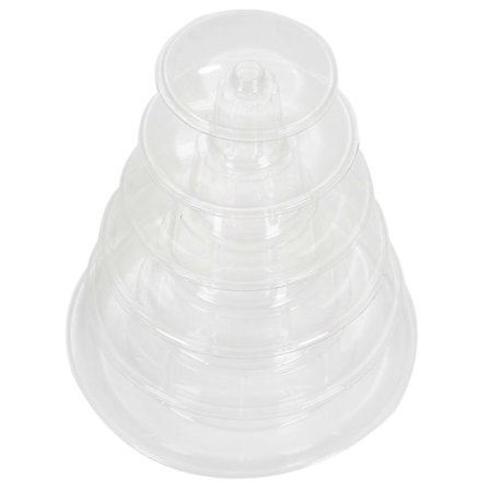 6-lags makroner kake display tårn stativ fest dekorasjonsverktøy - aespa