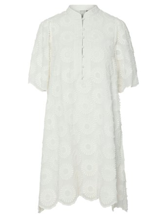 YAS Yaspetira 2/4 Dress S. - White - 40