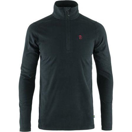 Fjällräven Pine Half Zip L - male - Black - Fleece