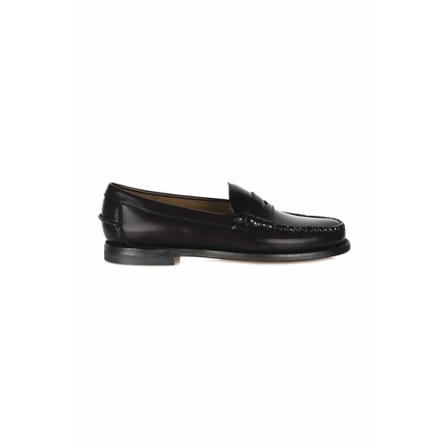 Sebago, Flats Zwart, Dames, Maat:37 EU,leer