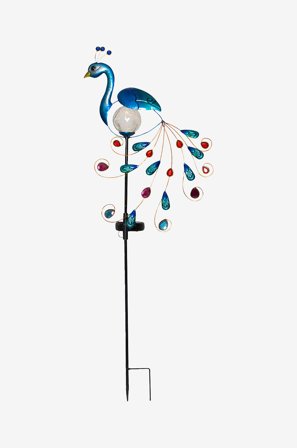 Star Trading - Aurinkokennokoriste Peacock - Monivärinen - Koristevalaisimet - - Homeroom