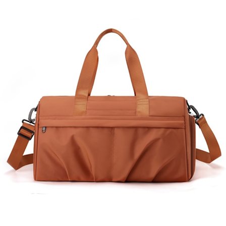 Sports Gym Bag For Multifunksjonell Våt Og Tørr Separasjon Reiseveske (Oransje)